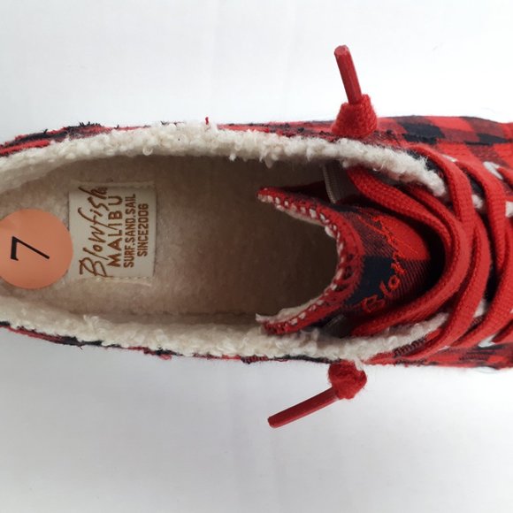 Blowfish Malibu Lace Up Flat Shoe Size 7 - Picture 10 of 11